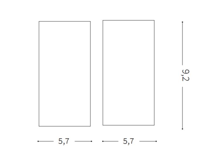 nitro 10W neliö koko