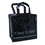 Lounas kassi - time to eat! - musta