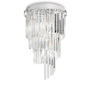 Carlton PL8 kristalli kattovalaisin -kromi