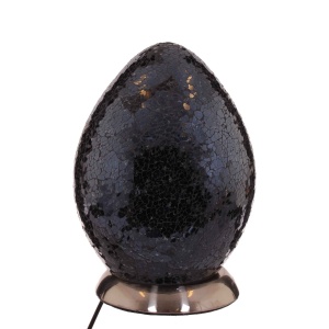 Egg Pöytälamppu - Musta