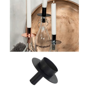 Apollo tuikkuteline pulloon - musta