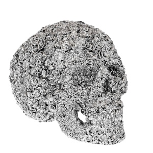 Koriste Pääkallo - Ruusu