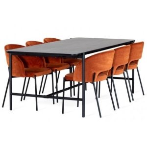 Cane Ruokailuryhmä Gap tuoleilla - Jatkettava