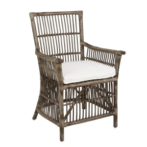 Columbus rottinkituoli käsinojilla