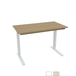 Split sähkötyöpöytä laatikolla 110x60 cm