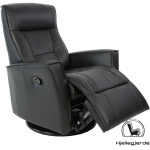 Harstad Recliner nahkaverhoilulla