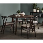 Sagene pyöreä ruokailuryhmä Jive tuoleilla - jatkettava