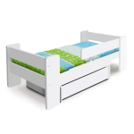 Unipuu Jatkopuu-sänky laatikolla