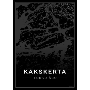 Kaupunkijuliste - Turku - Kakskerta