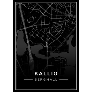 Kaupunkijuliste - Helsinki - Kallio