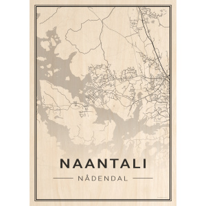 Kaupunkijuliste - Naantali Vaneritaulu - saatavuus 1 kpl