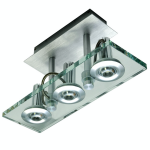 Glass 3 LED kattovalaisin