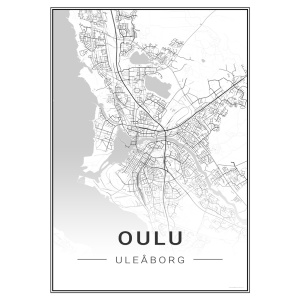 Kaupunkijuliste - Oulu