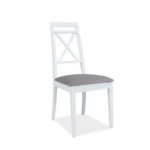 Peggy tuoli - Harmaa verhoilu