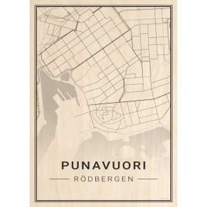 Kaupunkijuliste - Helsinki - Punavuori