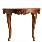 Talonpoikaisrokokoo jatkettava Ruokapöytä - pyöreä