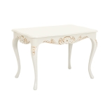 Talonpoikaisrokokoo sohvapöytä - suorakaide