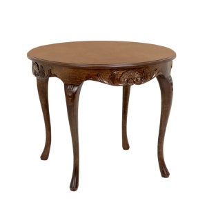 Talonpoikaisrokokoo sohvapöytä - pyöreä