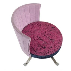 Tim nojatuoli kangasverhoiltuna