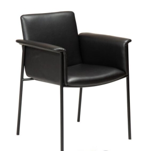 Vale nojatuoli - Vintage nahalla