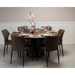 Chicago pyöreä 150 ruokailuryhmä 6 Runa tuolilla