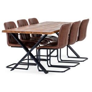 Exxet ruokailuryhmä Frank tuoleilla - Jatkettava