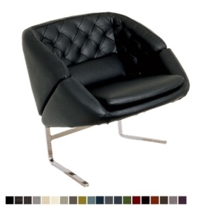 Gilda 12 nojatuoli Nahkaverhoilulla