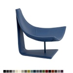 Giorgio nojatuoli nahkaverhoiltuna