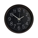 Joel seinäkello musta