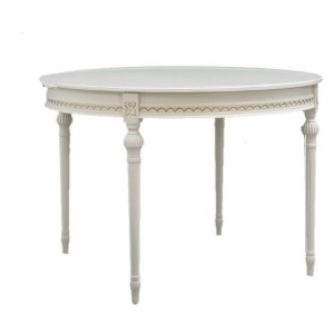 Kustavilainen Ruokapöytä - jatkettava - Pyöreä