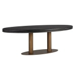 Macaron ruokapöytä - ovaali