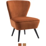 Moby sametti nojatuoli