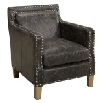 Nizam nojatuoli - Nahkaverhoilulla