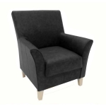 Nora nojatuoli - nahkaverhoilulla