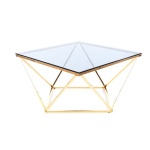 Silver A Sohvapöytä - Kulta