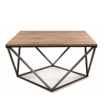 Silver A Sohvapöytä - Musta