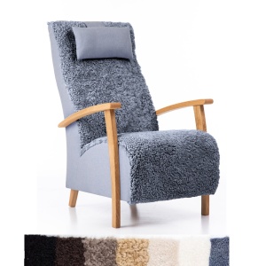 Wiivi Nojatuoli - lampaannahalla