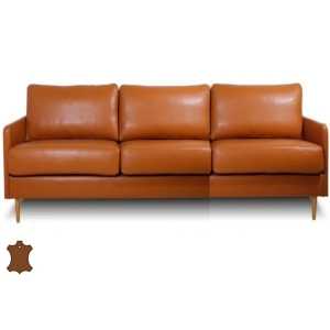 Alias 3 ist sohva - nahkaverhoilulla