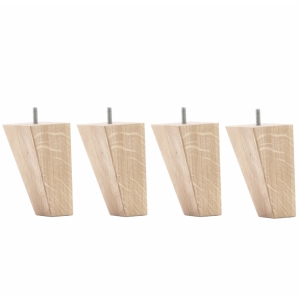 Lisbed jalat 12 cm (4 kpl) - Koivu -saatavuus 1 setti