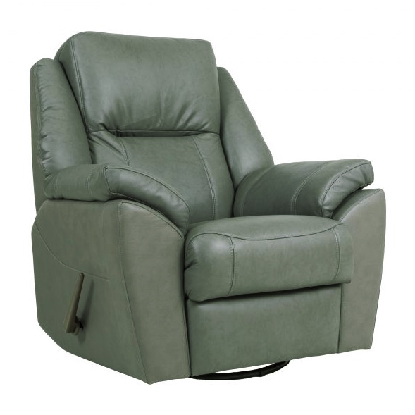 Riviera recliner nahka- vihreä