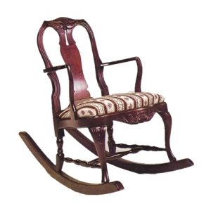 Talonpoikaisrokokoo Keinutuoli - saatavuus 1 kpl