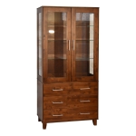 Valo vitriini 186/1 - massiivikoivu tai tammi